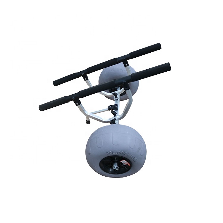 Fishing Kayak Cart - Großhandel Typ J Kunststoff-Bootskarren Strand-Kajak-Trolley Kajak-Zubehör