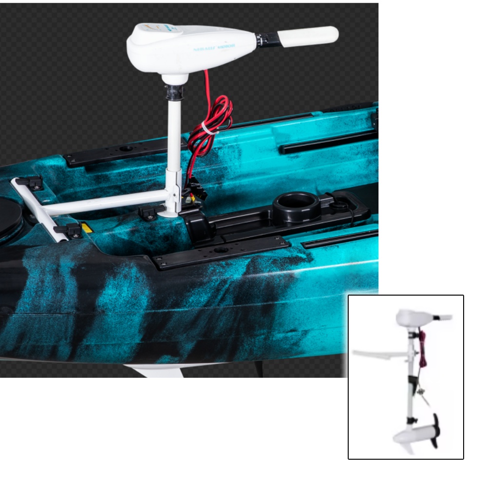 Fishing Kayak Trolling Motor - LSF 36lbs/46lbs 12V Elektromotor für Propeller-Pedal-Angeln,