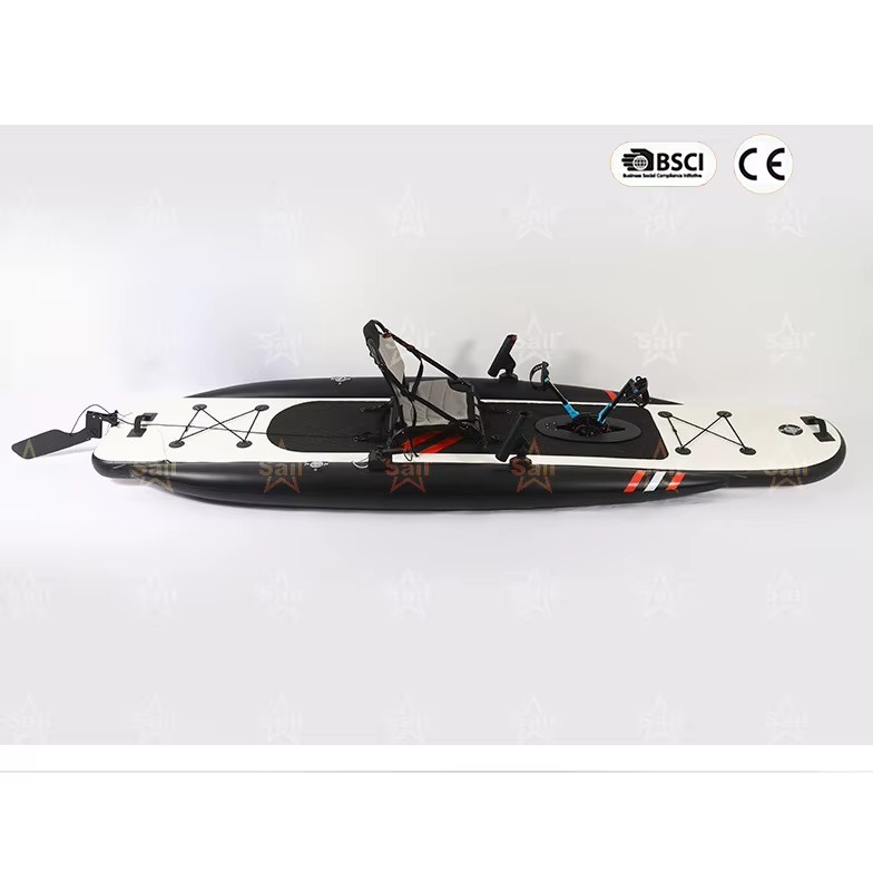Fishing Kayak Sit On Top - Aufblasbares Pedal-Kajak vom Hersteller, Angelkajak für