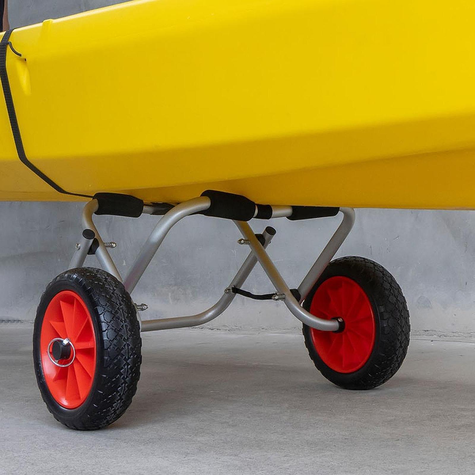 Fishing Kayak Cart - Kajakwagen, faltbar, solides Rad, robuster Ozean-Bootsanhänger