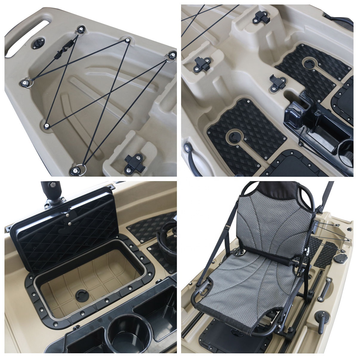 2025 NEUES Modulares Kajak 9,5 – Fishing Kayak Pedal Drive Bewertung und Preis