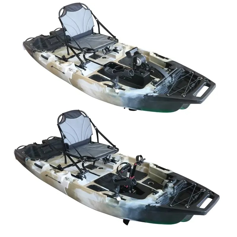 8ft Modulares Einzel-Sitz-Kaja – Fishing Kayak Pedal Drive Bewertung und Preis