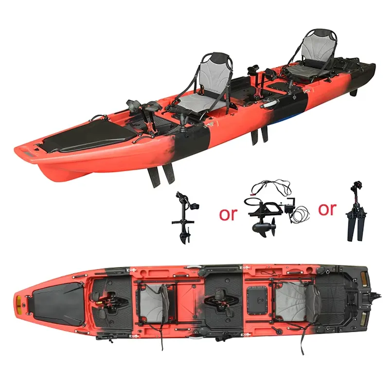 Großhandel 14 FT HDPE 3-teilig – Fishing Kayak Pedal Drive Bewertung und Preis