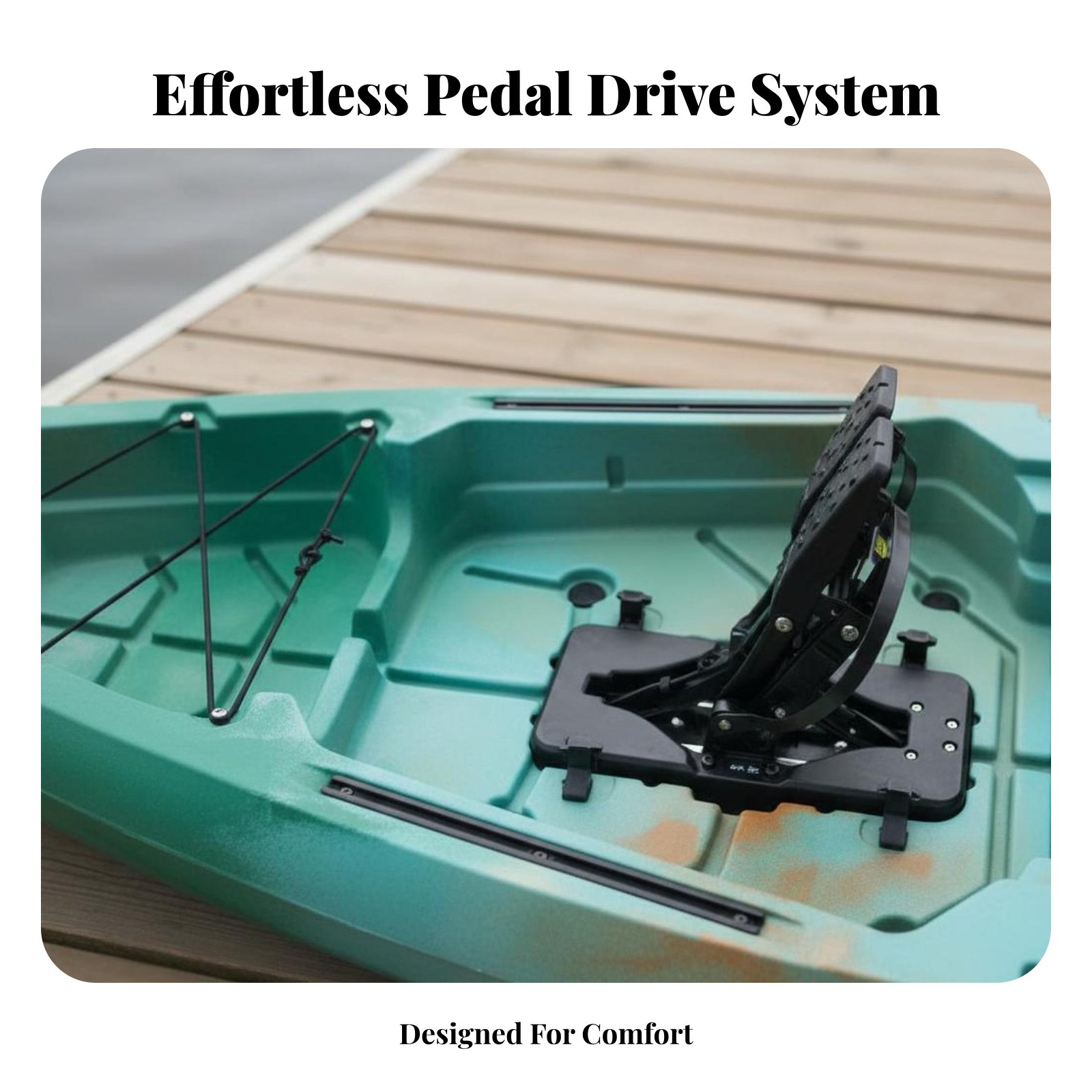 Pedal-Antriebs-Angelboot Faltb – Fishing Kayak Pedal Drive Bewertung und Preis