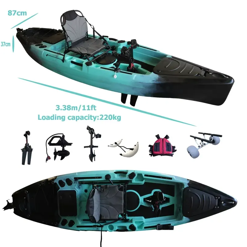 Angelkajak mit Flossenantrieb, – Fishing Kayak Pedal Drive Bewertung und Preis
