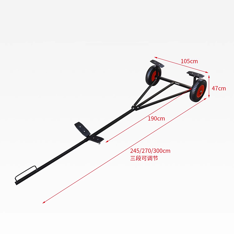 Marine-Anhänger aus Kohlenstof – Fishing Kayak Cart Bewertung und Preis