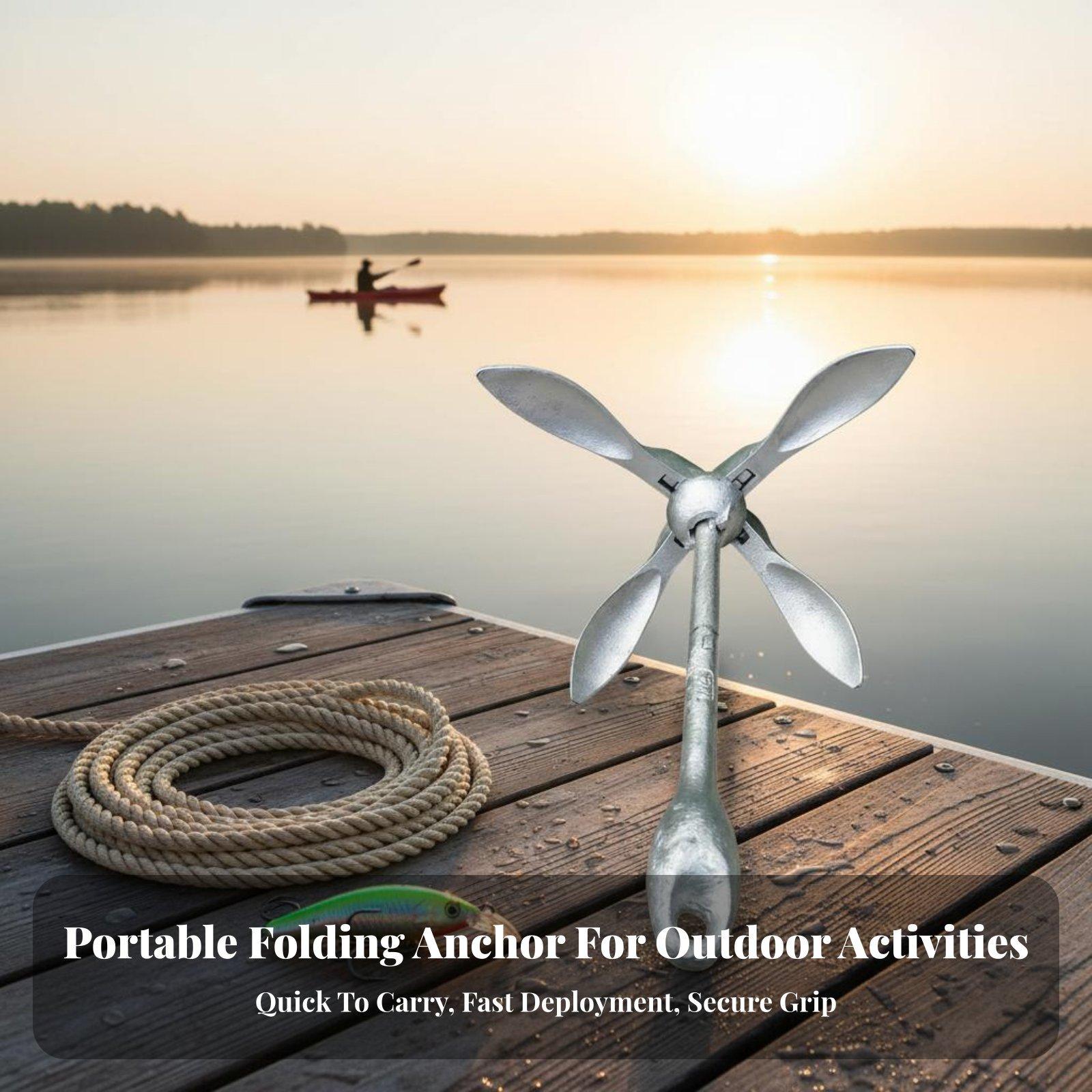 Verzinkter Bootsanker aus Kohl – Fishing Kayak Anchor Bewertung und Preis