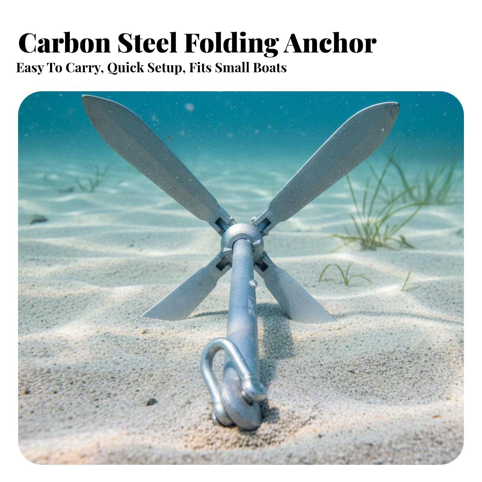 Verzinkter Bootsanker aus Kohl – Fishing Kayak Anchor Bewertung und Preis