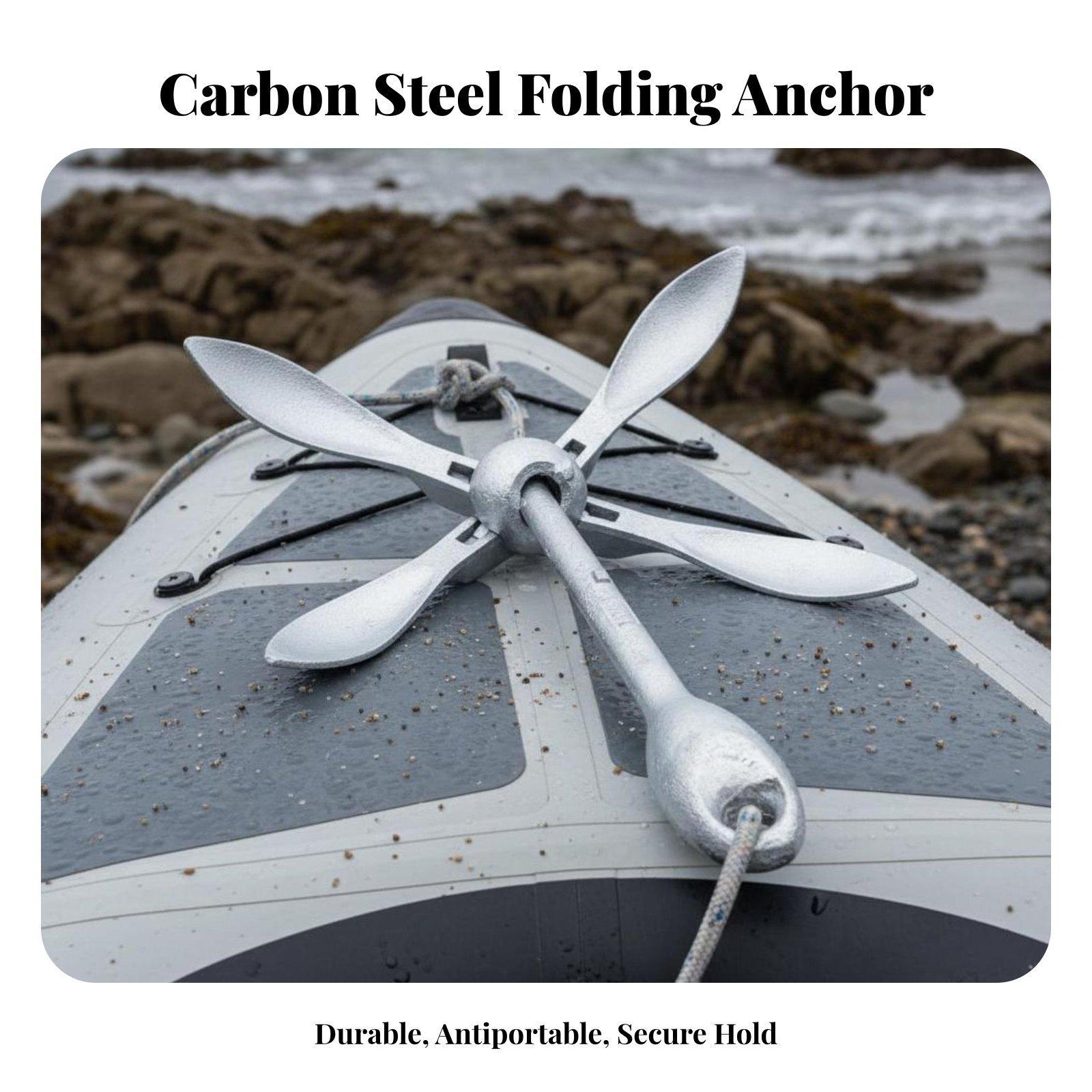 Verzinkter Bootsanker aus Kohl – Fishing Kayak Anchor Bewertung und Preis
