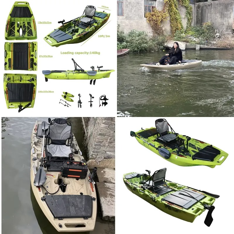 10ft Flossenpropeller-Pedalant – Fishing Kayak Pedal Drive Bewertung und Preis