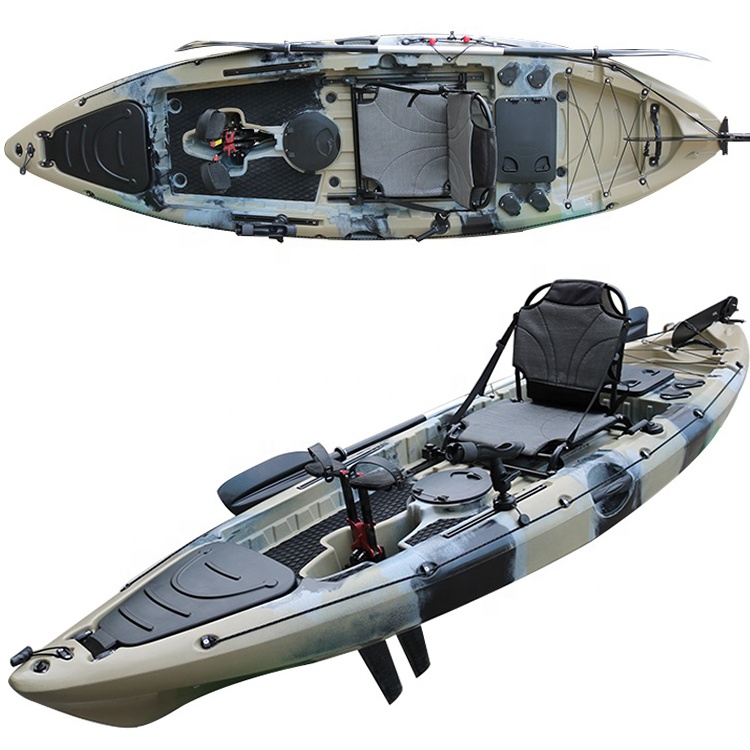 Neu Entwickeltes Plastik-Kajak – Fishing Kayak Pedal Drive Bewertung und Preis